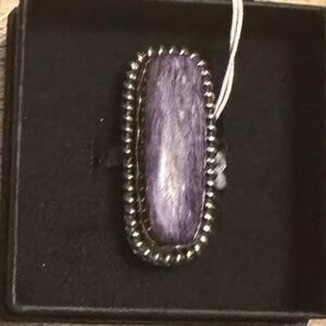 Siberian Charoite Ring